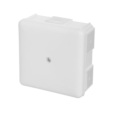 Harukarp 86x86x39mm valge, kruviga, IP55