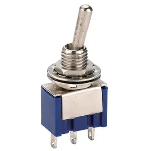 Tumblerlüliti ON-OFF-ON 250V 3A, M6x0.75