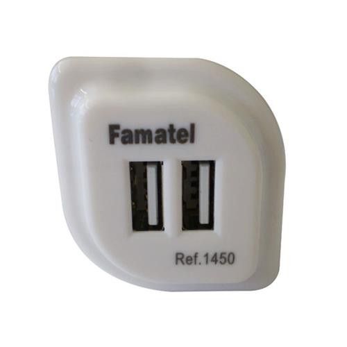 Harupesa 2xUSB valge 16A