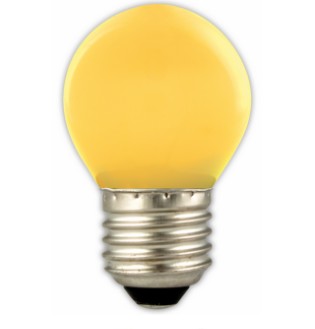 LED lamp E27 1W kollane