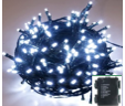 Valguskett 120LED patareitoitel, 5m, külm valge. 8 funktsiooni + taimer