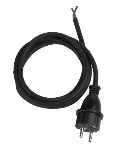 Pistikuga juhe 3m must 3x1,5mm2 IP44