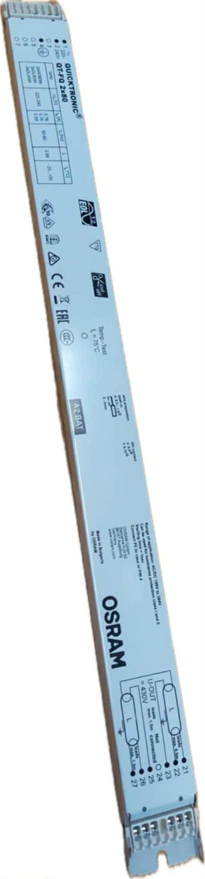 Toiteplokk 220-240V 0,59-0,76A