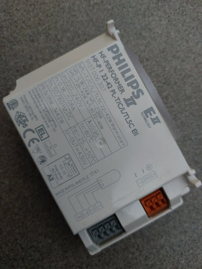 Elektrooniline liiteseade Philips HF-P 2 22–42 PL-T/C/L/TL5C EII