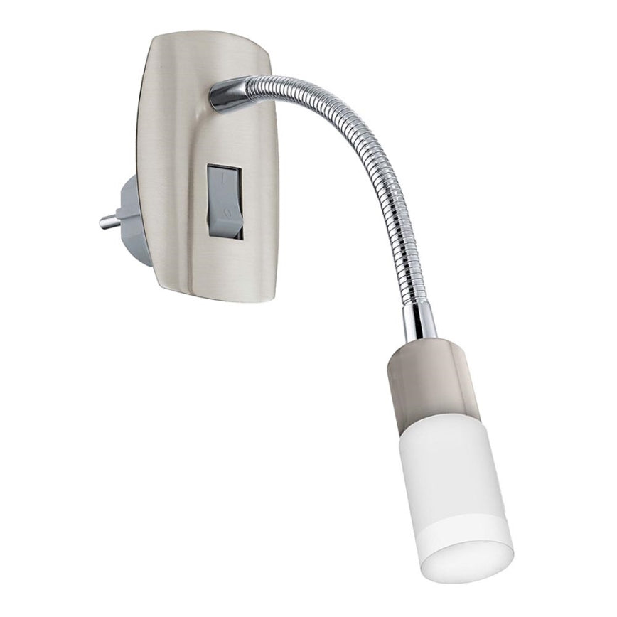 Seinavalgusti Led Pistikupesasse 3,5W 380Lm Satiinkroom