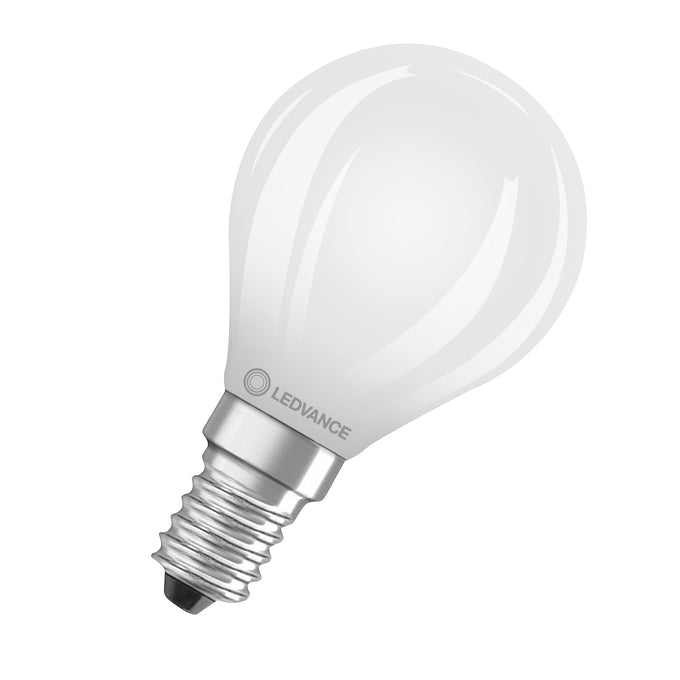 LED lamp E14 P45 5,5W 806 lm 2700K filament dimmerdatav matt