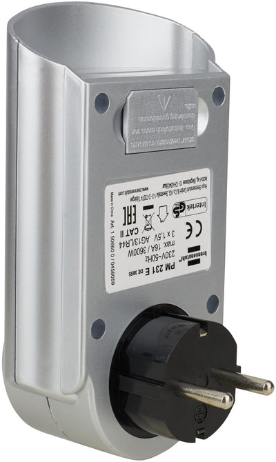 Arvesti pistikupesasse hall IP20 3xLR44