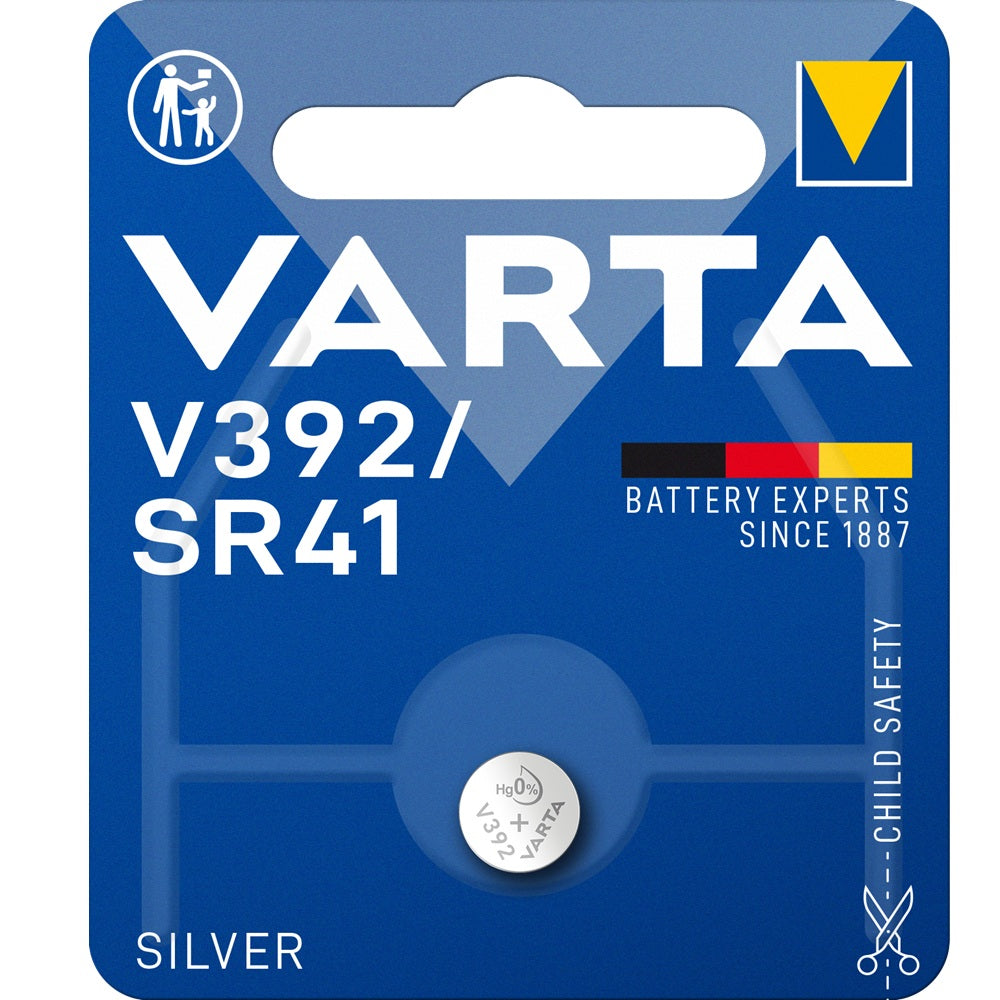 Patarei 392/SR41 hõbeoksiid, 1,55V, 1tk/bl
