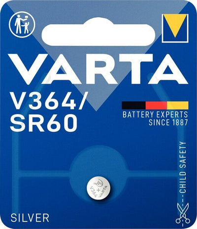 Kellapatarei 364/ SR621SW hõbeoksiid, 1,55 V, 1 tk/bl
