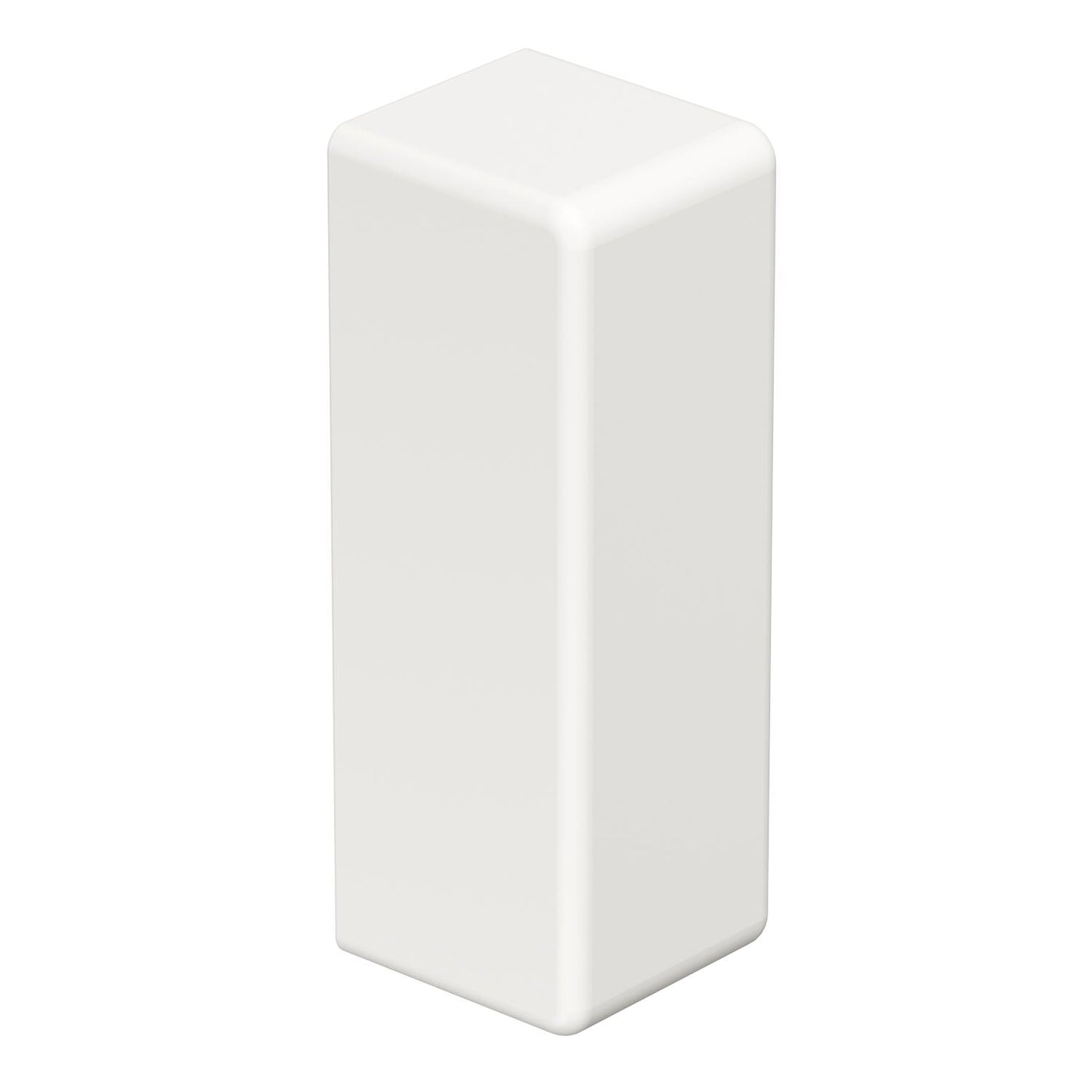 Karbiku otsakaas 20x12 mm valge