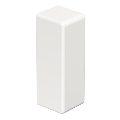 Karbiku otsakaas 20x12 mm valge