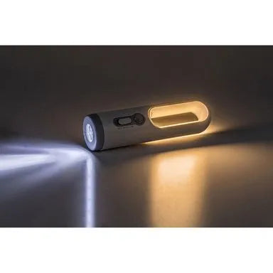 Taskulamp LED 0,8W 3000/7000K 3,7V laetav sensoriga valge