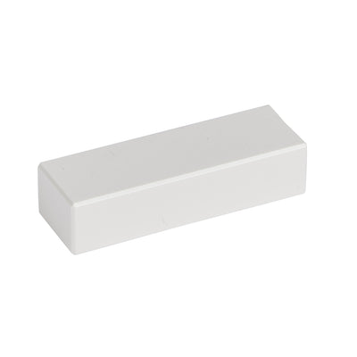 Karbiku otsakaas DLP-S 60x20 mm valge