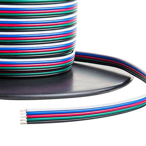 RGBW kaabel 5×0,3mm²