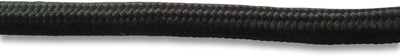 Tekstiilkaabel 3m  3x0,75 mm² must