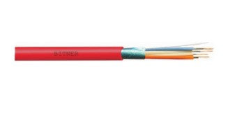 Kaabel tulekindel 4x2x0,8 mm² punane