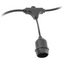 Valguskett 10xE27 10m IP54 must