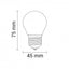 LED lamp E27 G45 2W 250 lm 2700K