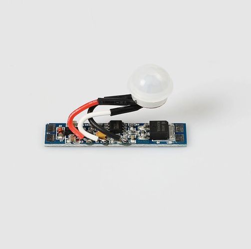 LED-riba lüliti LEMLUX PROF-DIM-PIR, PIR-liikumisanduriga, LED-profiili, 10 A
