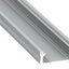 LED-profiil tüüp X, anodeeritud hõbedane, 1 m