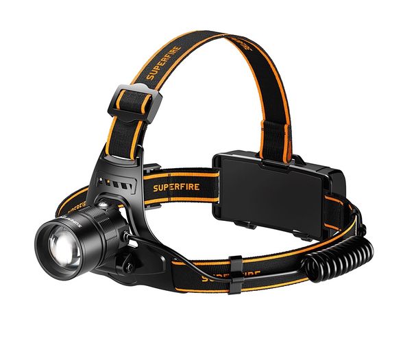 Laetav LED-pealamp  15 W 550 lm zoom USB-C