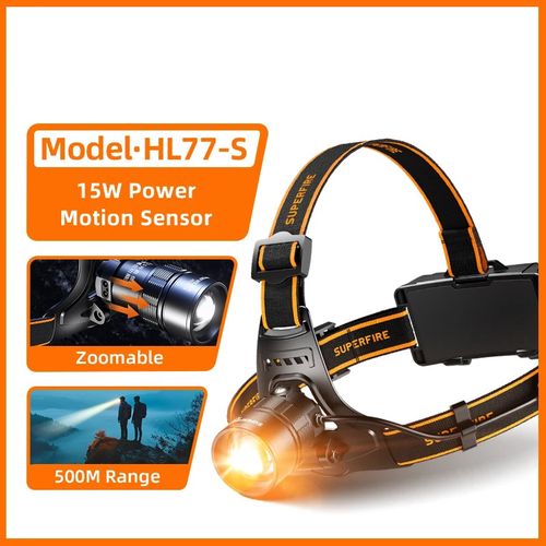 Laetav LED-pealamp  15 W 550 lm zoom USB-C