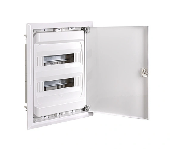 Kilp 24 moodulit (2x12moodulit) metalluksega valge IP40