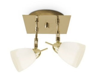 Seina valgusti kahe suunaline brass