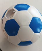 Seinavalgusti E27 60W jalgpall sinine